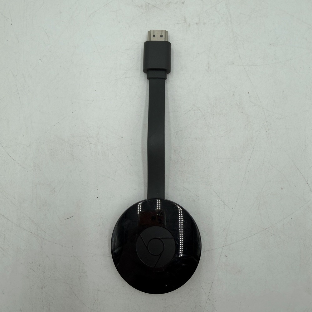 Google Chromecast Model NC2-6A5 HDMI Black 2nd Device Only